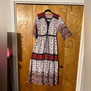 Laklook Dress with tags. Floral Maxi XL